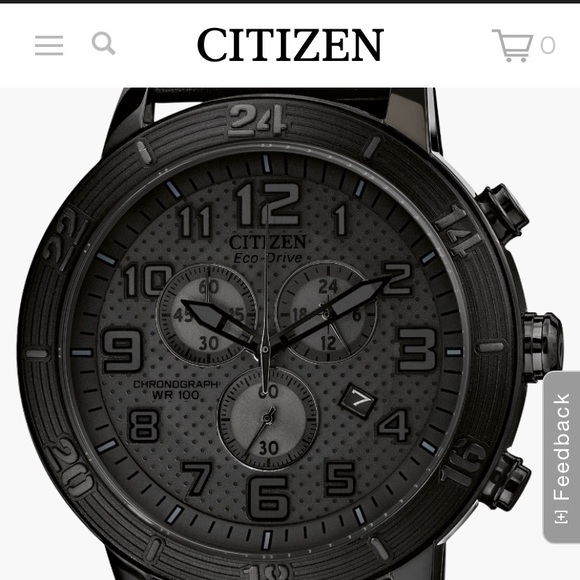 Citizen Other | Pre Owned Mens Leather Band Citizen Watch | Poshmark